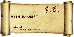 Vild Bandó névjegykártya